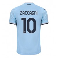 Camisa de Futebol Lazio Mattia Zaccagni #10 Equipamento Principal 2024-25 Manga Curta